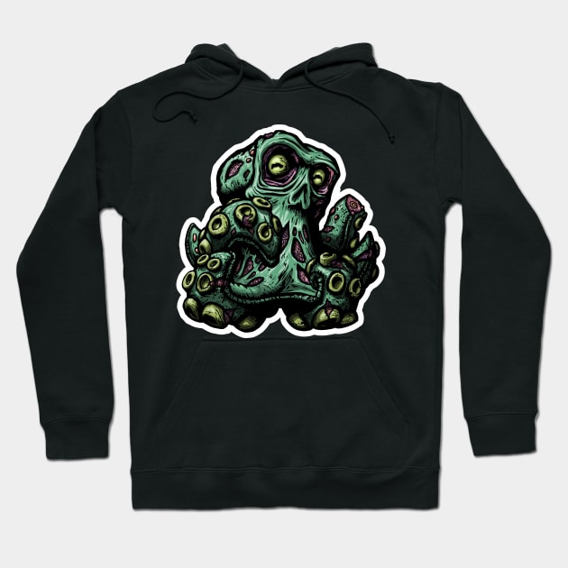 Octopus Zombie Hoodie by Octomanart